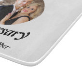 Happy パーソナライズされた Anniversaryモダン写真 カッティングボード (角)