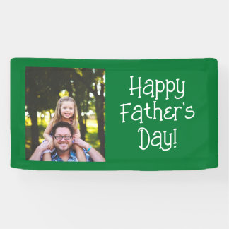 Happy パーソナライズされた Father's Dayの写真 横断幕