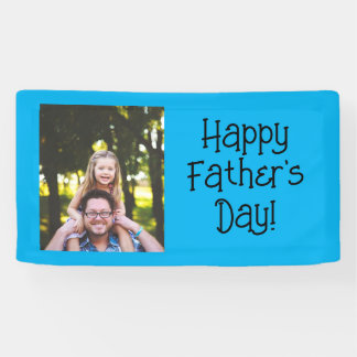 Happy パーソナライズされた Father's Dayの写真 横断幕