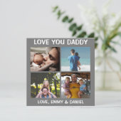 Happy パーソナライズされた Father's Day Love You写真 (スタンド正面)