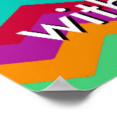 Happy パーソナライズされた Retirement Bannerポスター ポスター (角)