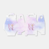 Happy パーソナライズされた Valentines's Dayの写真 フェイバーボックス (折り畳みなし)