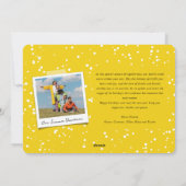 Happy メリー Everything Sparklesタイポグラフィ写真 シーズンカード (裏面)