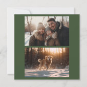 Happy メリー Everything Waveタイポグラフィ2写真 シーズンカード (裏面)