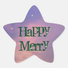 Happy メリー Star Sticker by RoseWrites 星シール