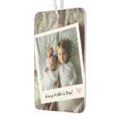 Happy モダン Mother's Dayのカスタム写真 カーエアーフレッシュナー (左)