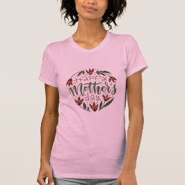 Happy モダン Mother's Day Tシャツ