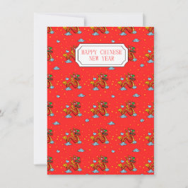 Happy 中国の New Year Dragon Photo シーズンカード