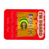 Happy 感動的 Living 恋しく思's You マグネット (横)