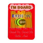 Happy 感動的 Living 恋しく思's You マグネット (縦)