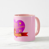 Happy （特別な日） – シスター/名前 マグカップ (正面右)