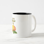 Happy 祝 Mango Day：ジューシーなマンゴーB ツートーンマグカップ (正面右)