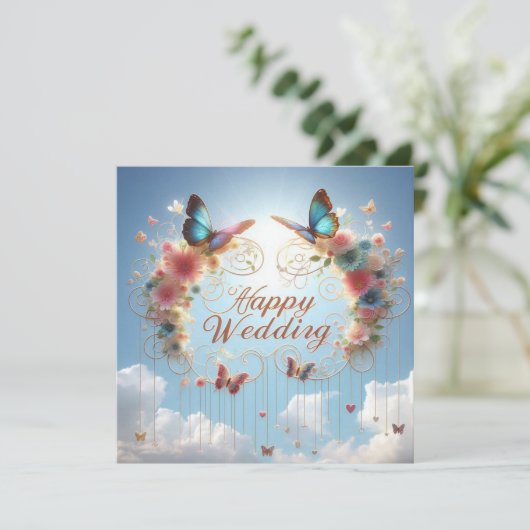 Happy 結婚's Greeting Cards カード (スタンド正面)