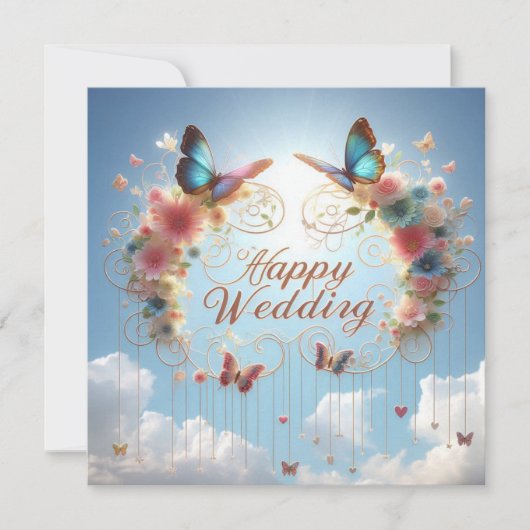Happy 結婚's Greeting Cards カード (正面)