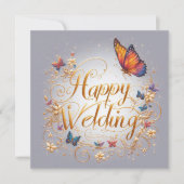 Happy 結婚's Greeting Cards カード (正面)