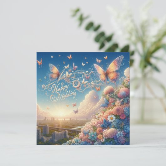 Happy 結婚's Greeting Cards カード (スタンド正面)