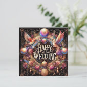 Happy 結婚's Greeting Cards カード (スタンド正面)