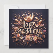 Happy 結婚's Greeting Cards カード (正面)