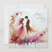Happy 結婚's Greeting Cards カード (正面)