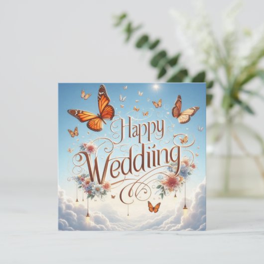 Happy 結婚's Greeting Cards カード (スタンド正面)
