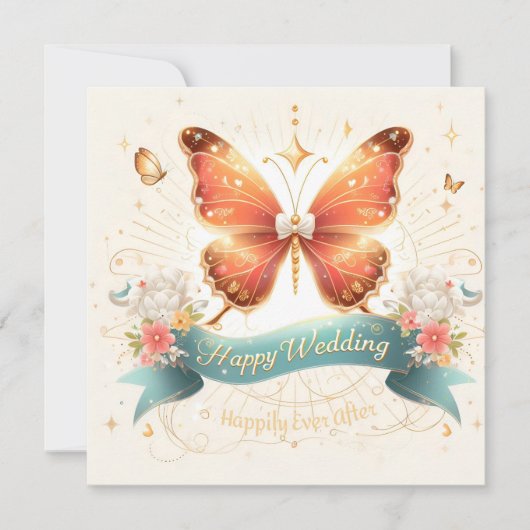 Happy 結婚's Greeting Cards カード (正面)