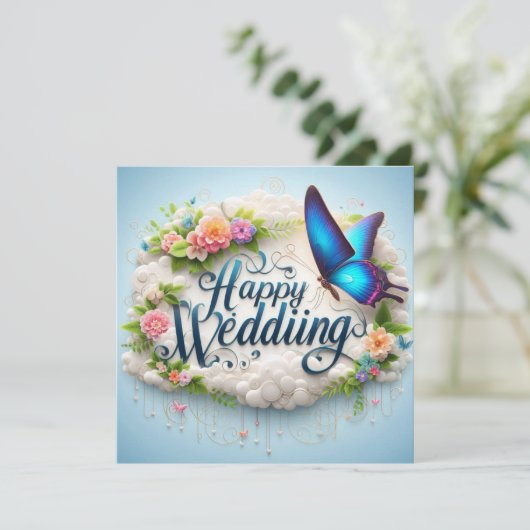 Happy 結婚's Greeting Cards カード (スタンド正面)