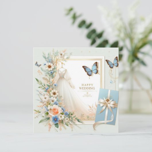 Happy 結婚's Greeting Cards カード (スタンド正面)