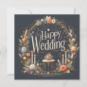 Happy 結婚's Greeting Cards カード (正面)