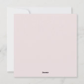 Happy 結婚's Greeting Cards シーズンカード (裏面)