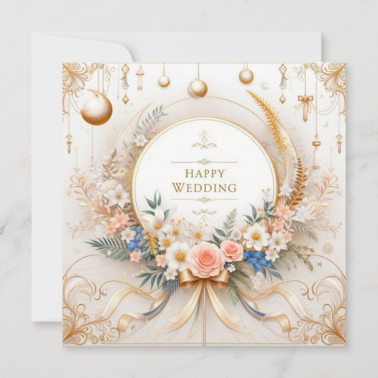 Happy 結婚's Greeting Cards シーズンカード (正面)