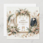 Happy 結婚's Greeting Cards シーズンカード (正面/裏面)