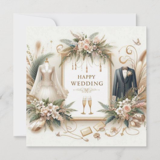 Happy 結婚's Greeting Cards シーズンカード (正面)