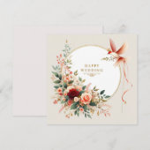 Happy 結婚's Greeting Cards シーズンカード (正面/裏面)