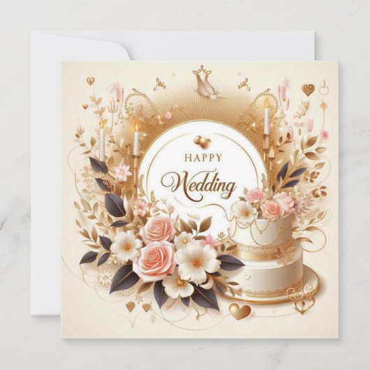 Happy 結婚's Greeting Cards シーズンカード (正面)