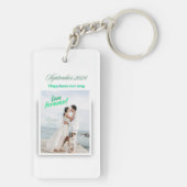Happy 結婚's Vision Boardアクリルキーチェーン キーホルダー (裏面)