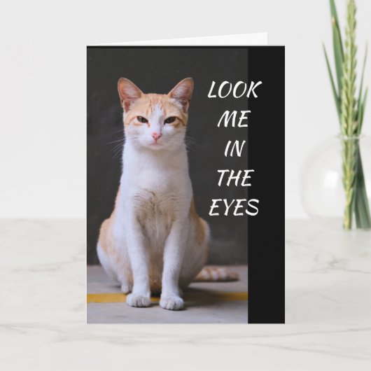 HAPPY *誕生日*私の人生の愛*カード カード (正面)