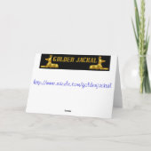 Happy 離れ Retimentの猫の眠る猫 カード (裏面)