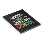 Happy 100日目の学校の先生 学生 ノートパッド (アングル)