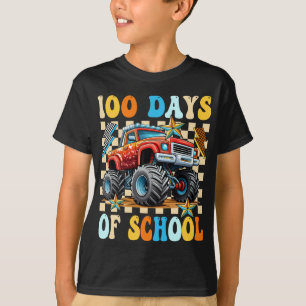 Happy 100日目の学校 モンスタートラック tシャツ