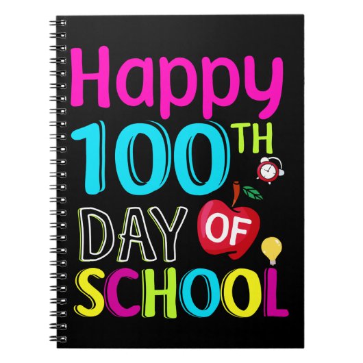 Happy 100日目 ノートブック (正面)