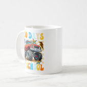 Happy 100 Days Of School モンスタートラック コーヒーマグカップ (正面左)