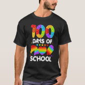 Happy 100 Days Of School And Still Poppin 100th Da Tシャツ (正面)