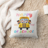HAPPY 100 DAYS OF SCHOOL, BACK TO SCHOOL クッション (ブランケット)