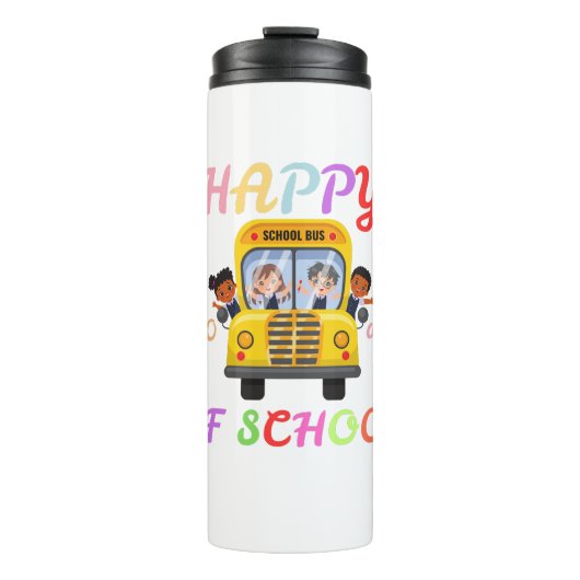 HAPPY 100 DAYS OF SCHOOL, BACK TO SCHOOL タンブラー (正面)