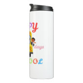 HAPPY 100 DAYS OF SCHOOL, BACK TO SCHOOL タンブラー (回転右)