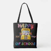 HAPPY 100 DAYS OF SCHOOL, BACK TO SCHOOL トートバッグ (裏面)