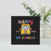 HAPPY 100 DAYS OF SCHOOL, BACK TO SCHOOL 招待状 (スタンド正面)