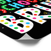 Happy 100 Days Of School Bruh 100th Day Teacher Bo ポスター (角)