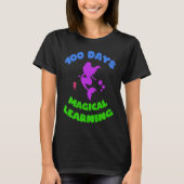 Happy 100 Days Of School Magical Learning Adorable Tシャツ (正面)
