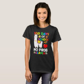 Happy 100 Days Of School No Pro-Llama Llama Teache Tシャツ (正面フル)